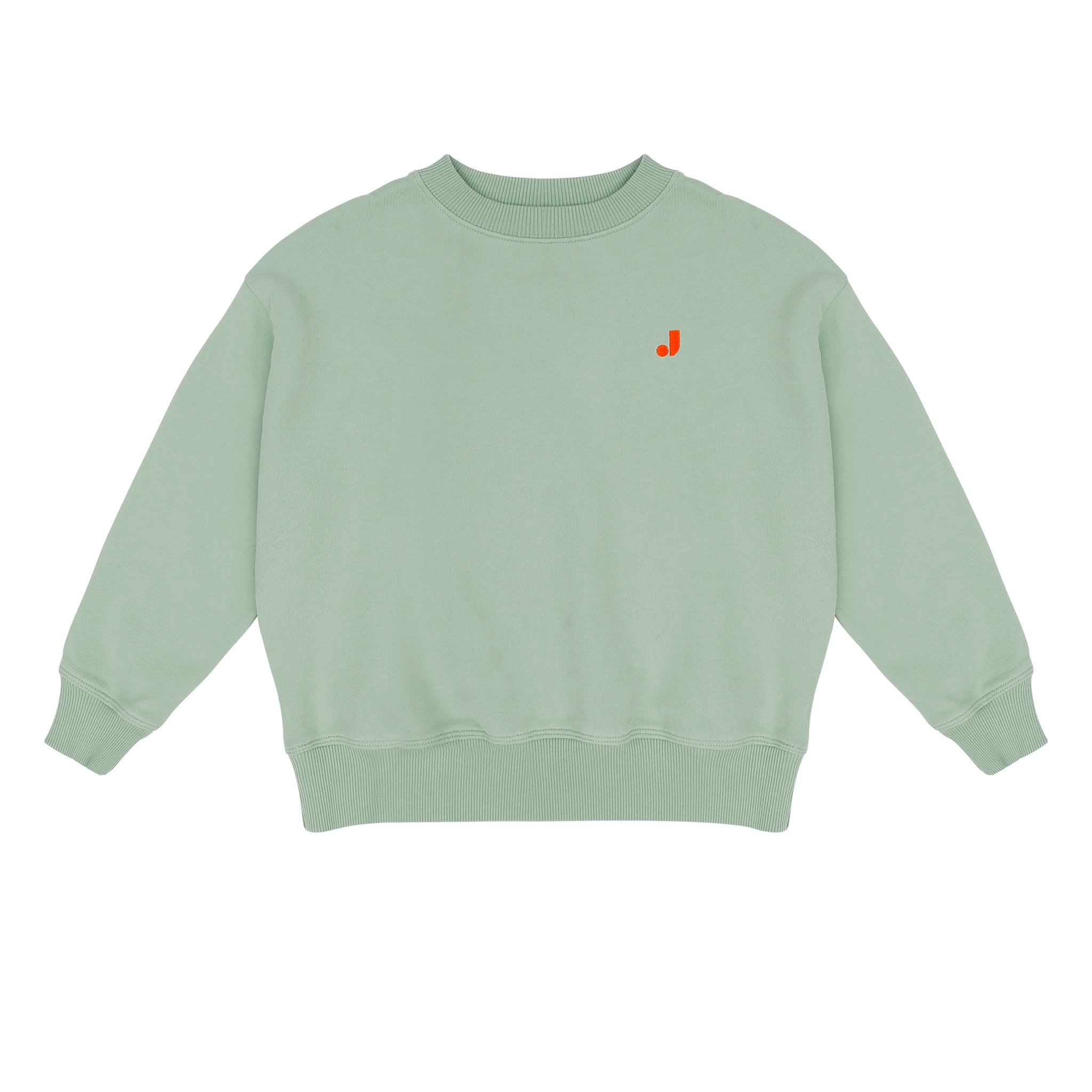 Happy bird sweater Sage Green - Jenest