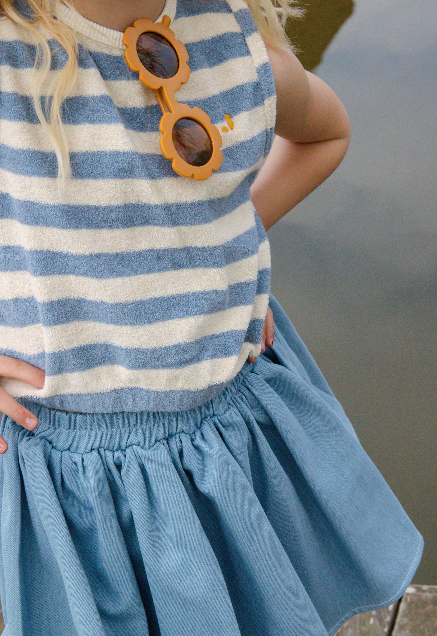 Joy denim skirt