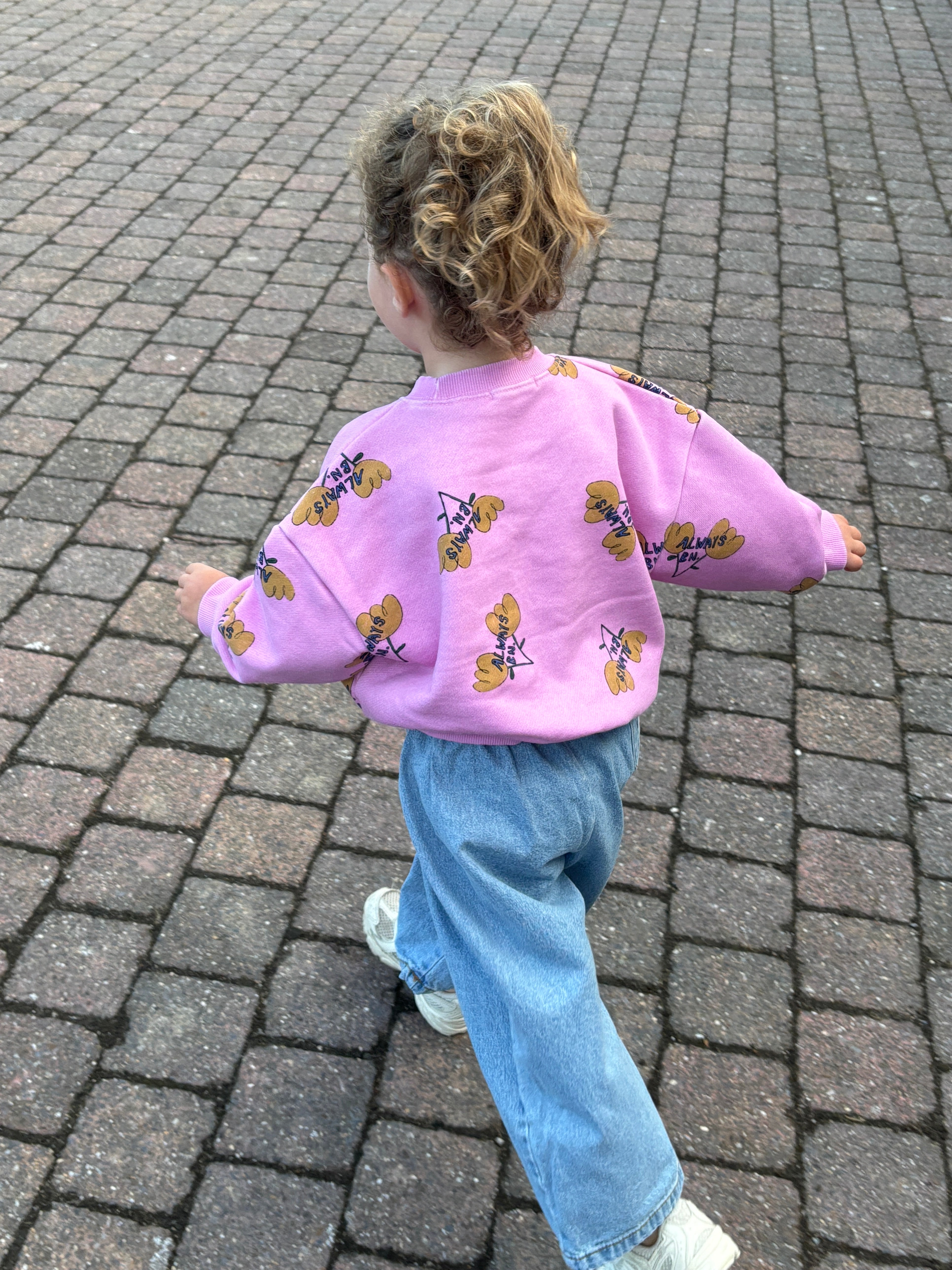 Always flower sweatshirt