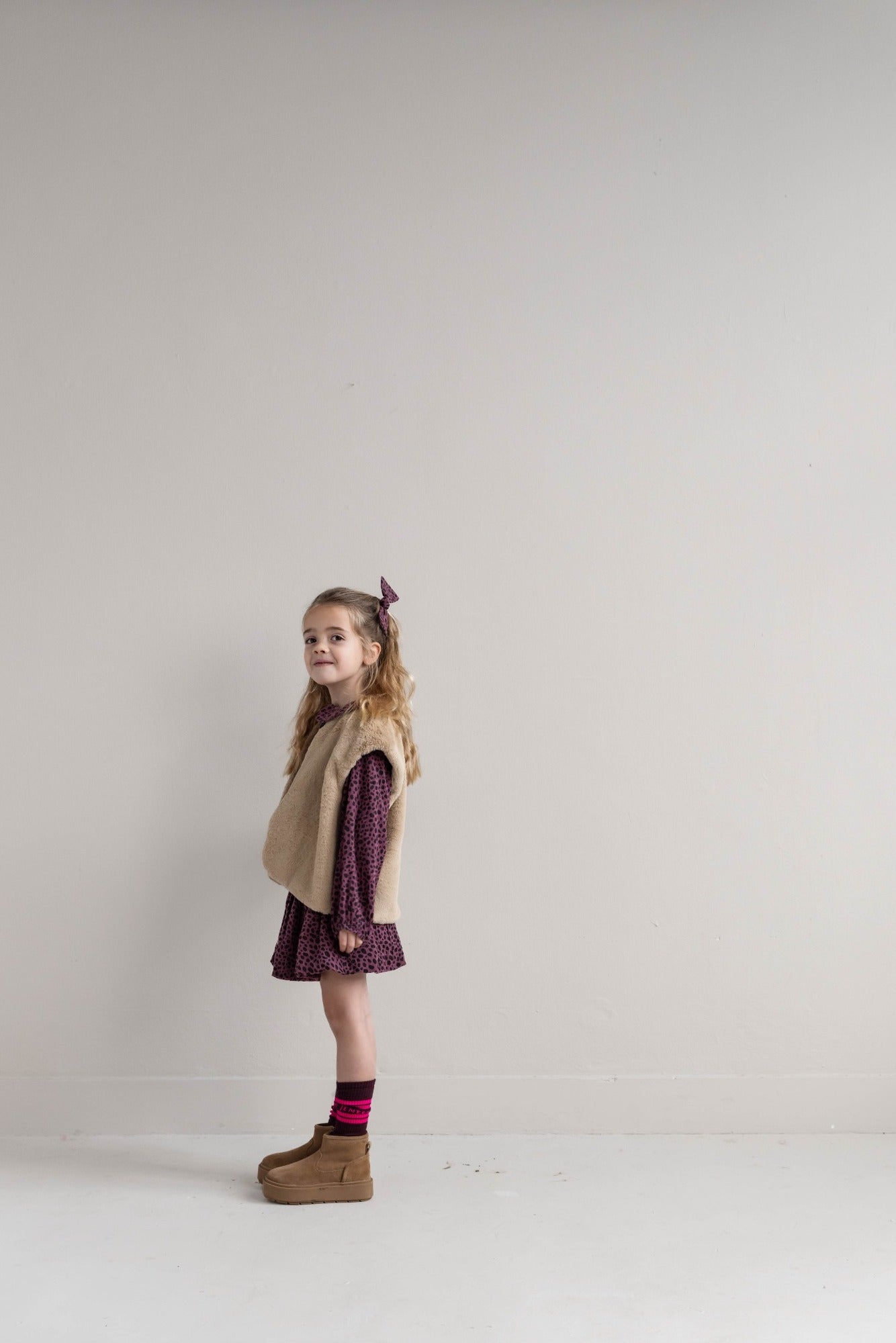 Betty balloon skirt Cherry Bordeaux - Jenest
