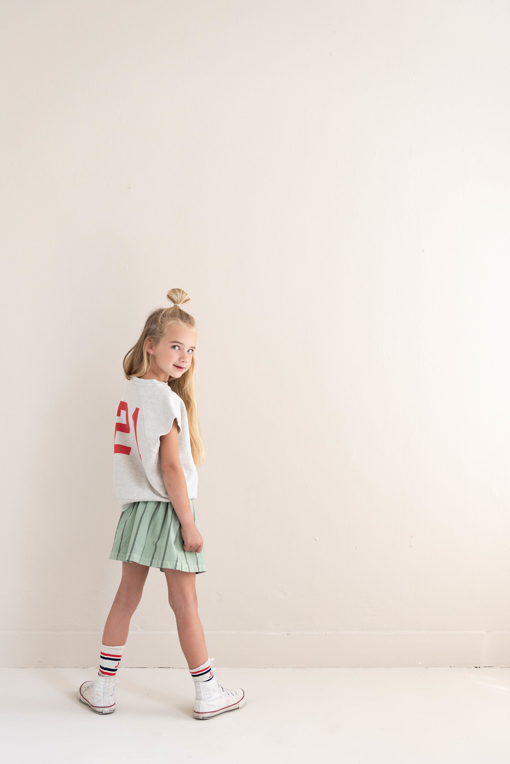 Joey Sleeveless sweater Gray Melange - Jenest