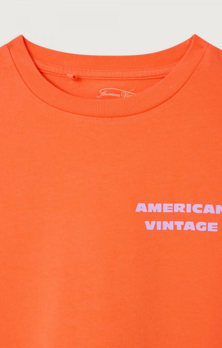 T-shirt Fizvalley Mandarine - American Vintage