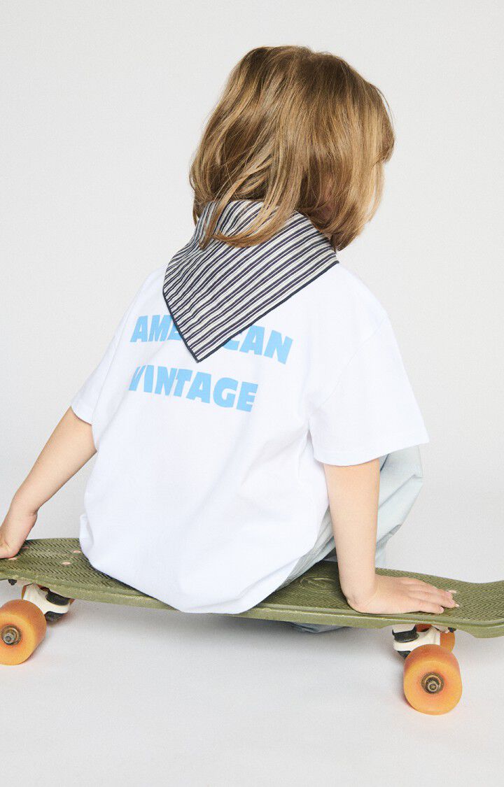 T-shirt Fizvalley White - American Vintage