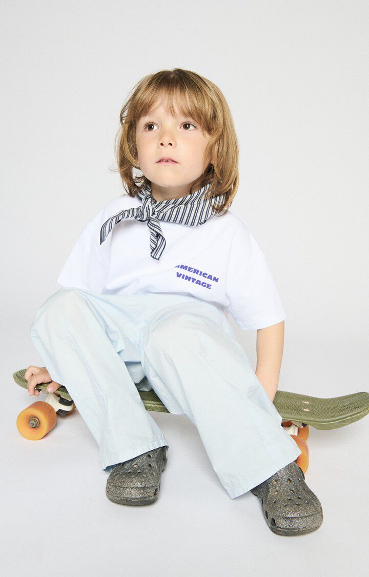 T-shirt Fizvalley White - American Vintage