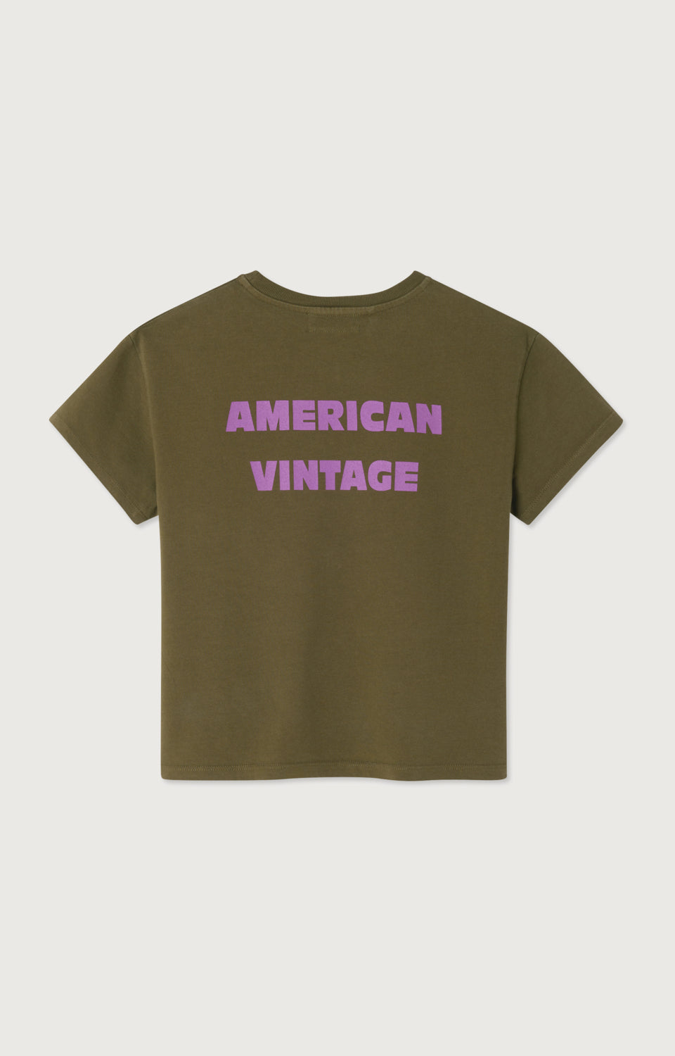 T-shirt Fizvalley Olive - American Vintage