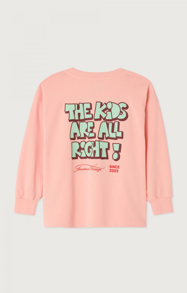 T-shirt Fizvalley longsleeve Sorbet - American Vintage