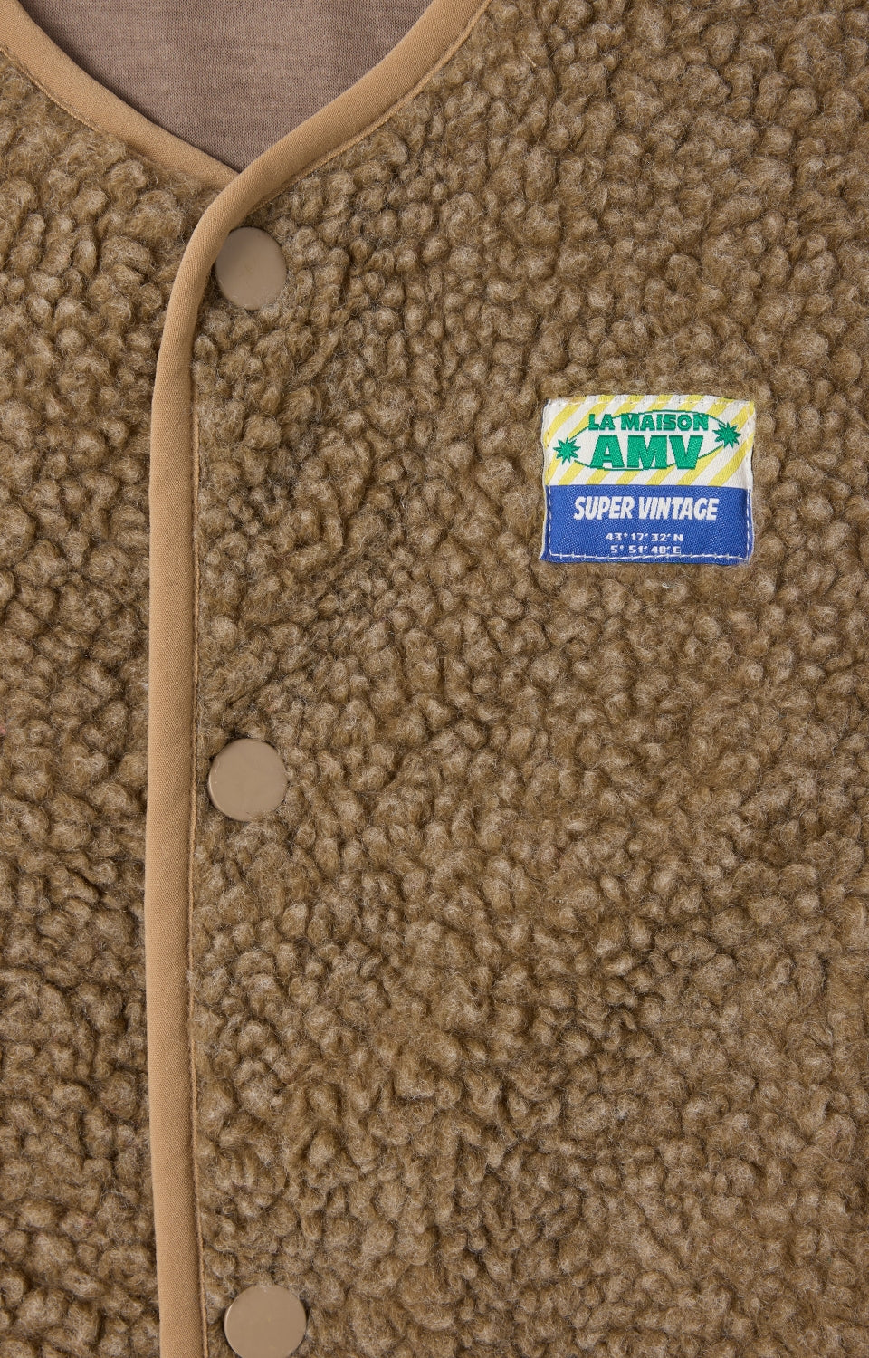 Vest Hoktown Nootmuskaat - American Vintage