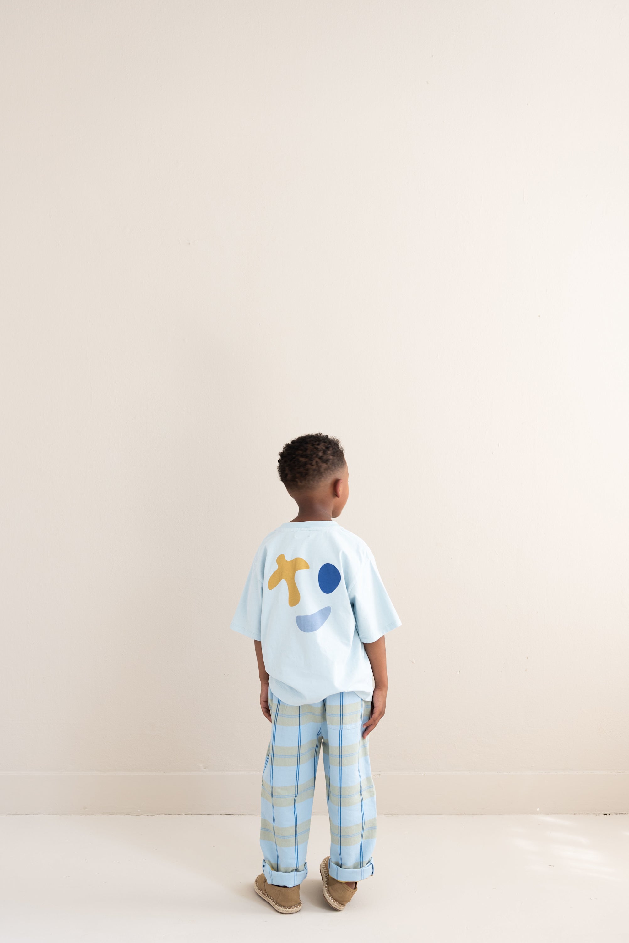 Kick pants Water Blue check - Jenest