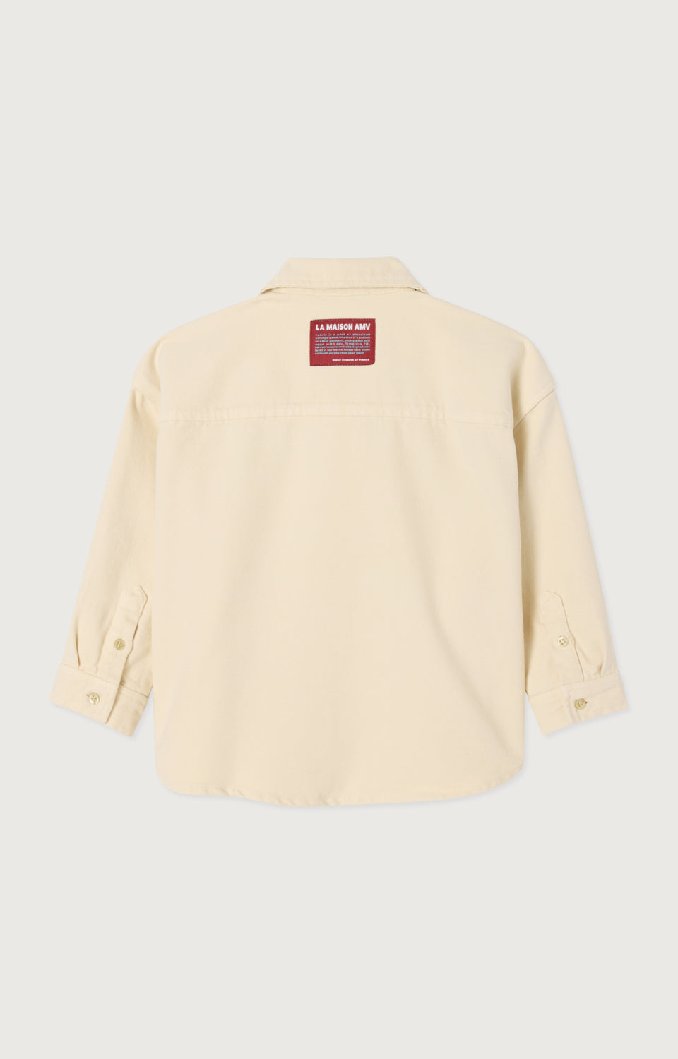 Lycaz kinderhemd Ecru - American Vintage