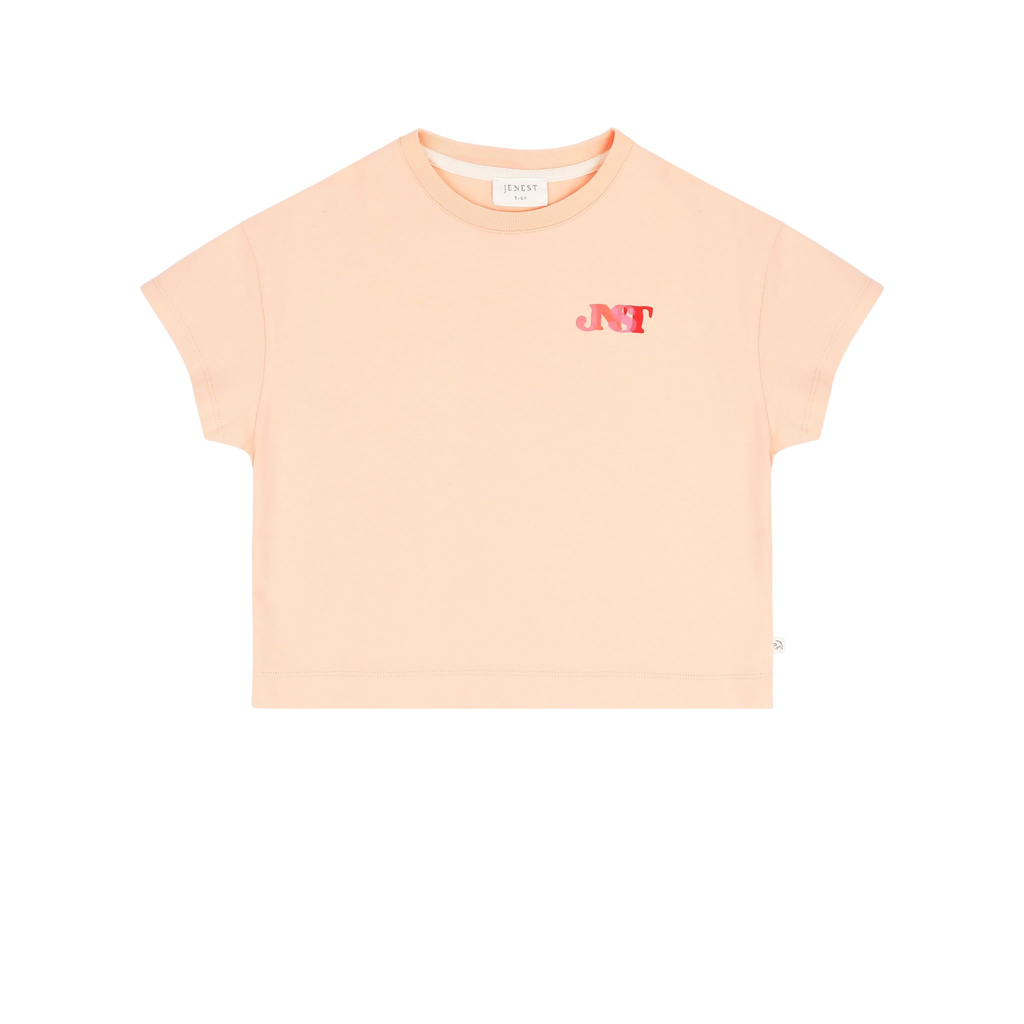 Livia Tshirt Peach Orange - Jenest