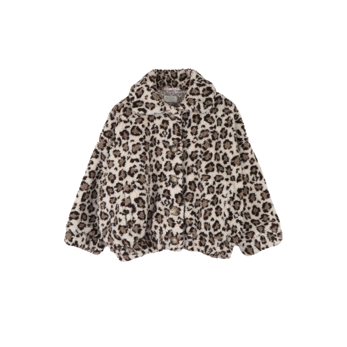 Rosa jacket Ivory Leopard - Jenest