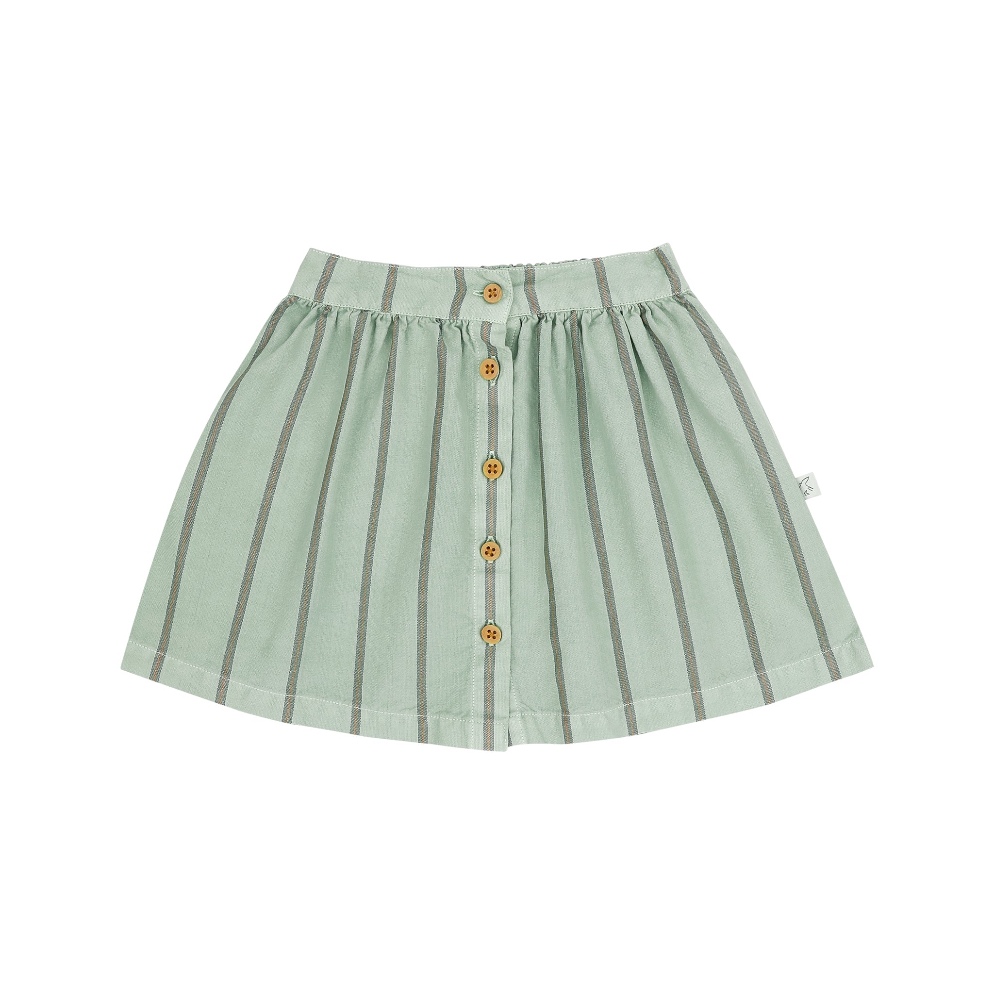 Sasha skirt Green stripe  - Jenest