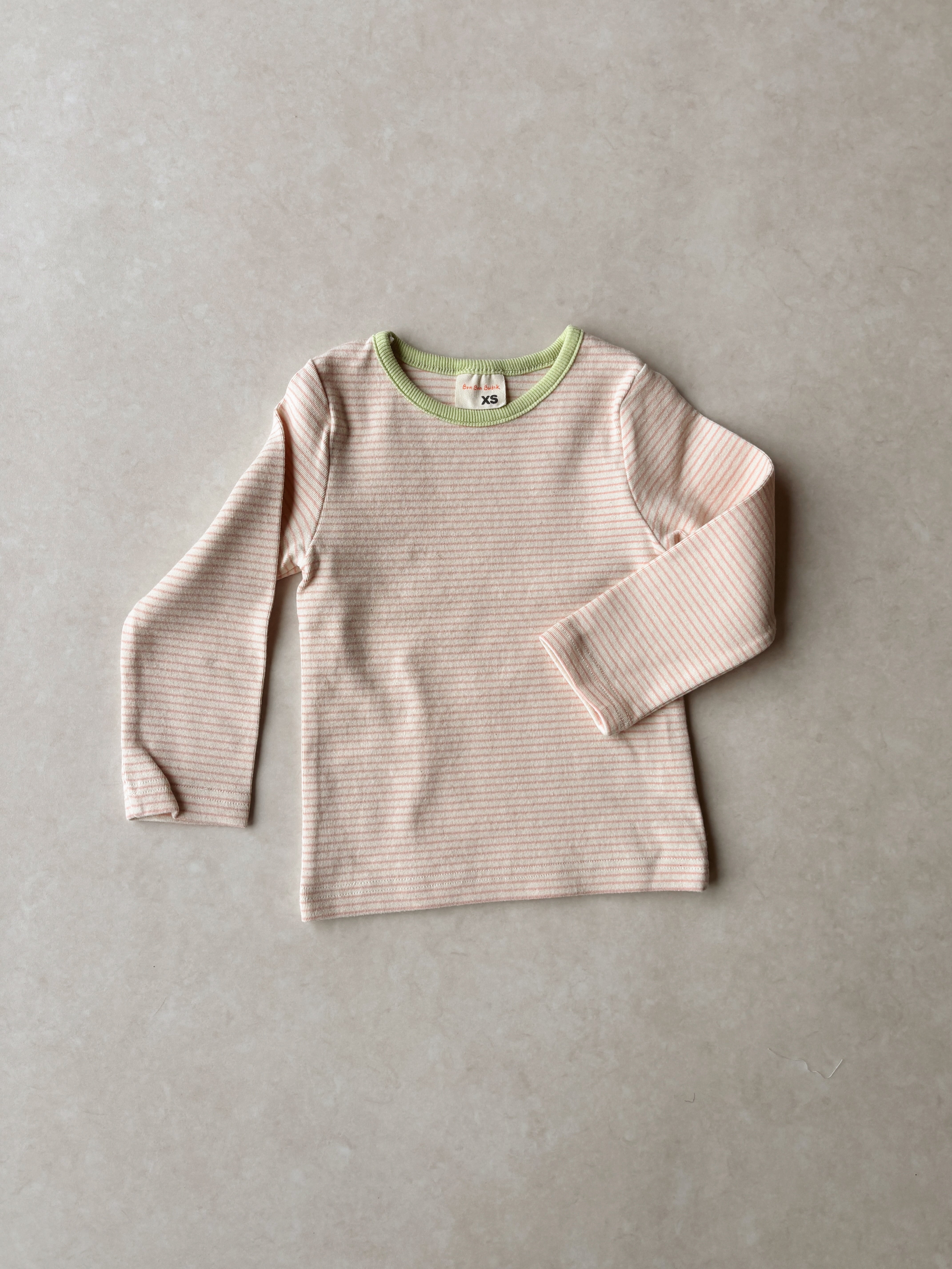 Spring ringer tee - Lime