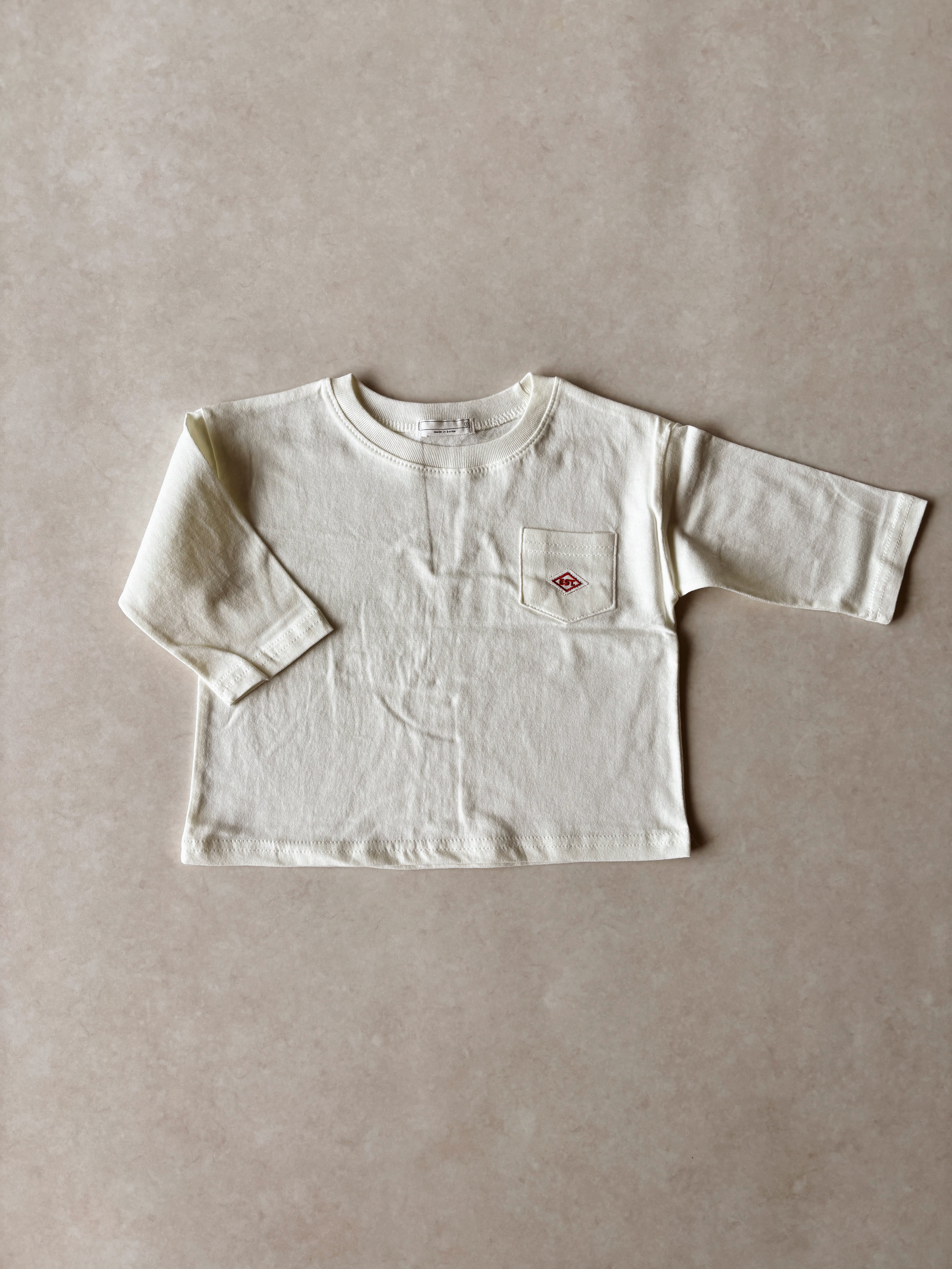 Pocket t-shirt - Ivory