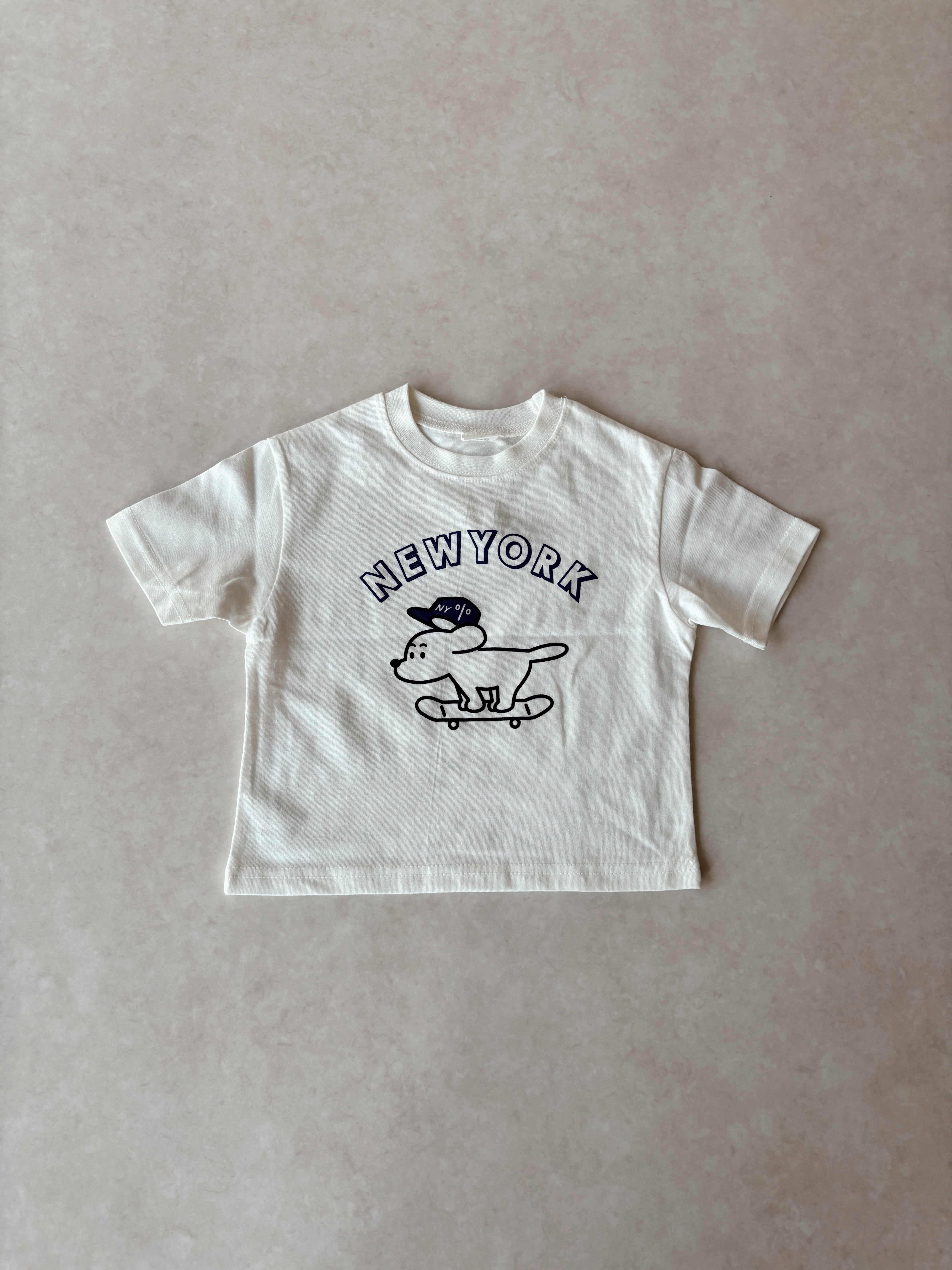 New York puppy tee - Blue
