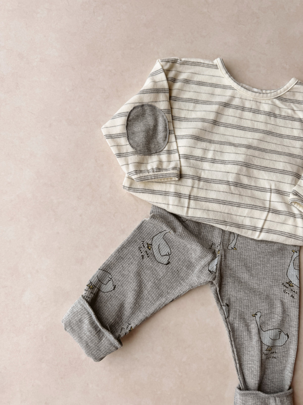 Duck ribbed legging