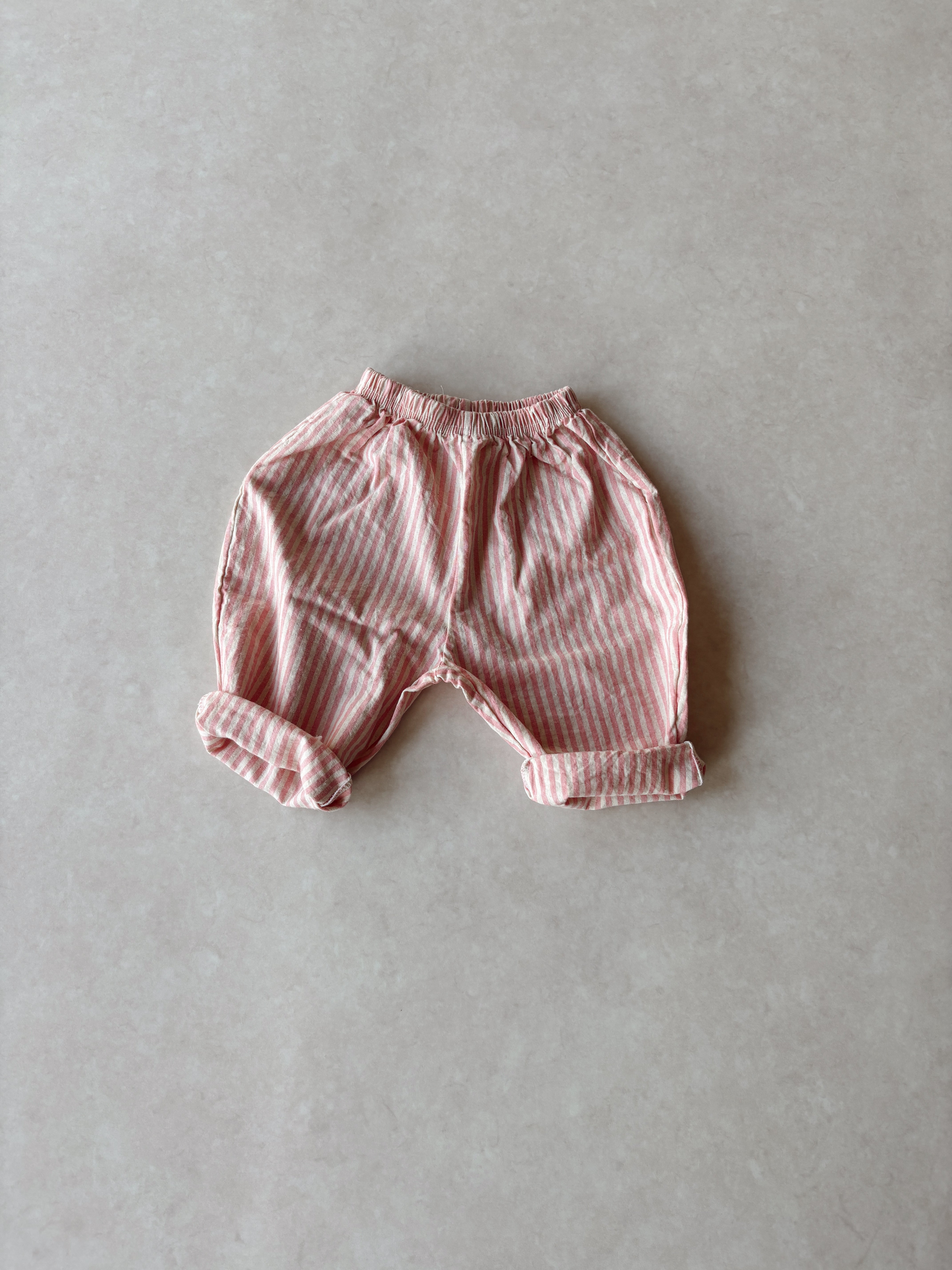 Mini stripe pants - Pink