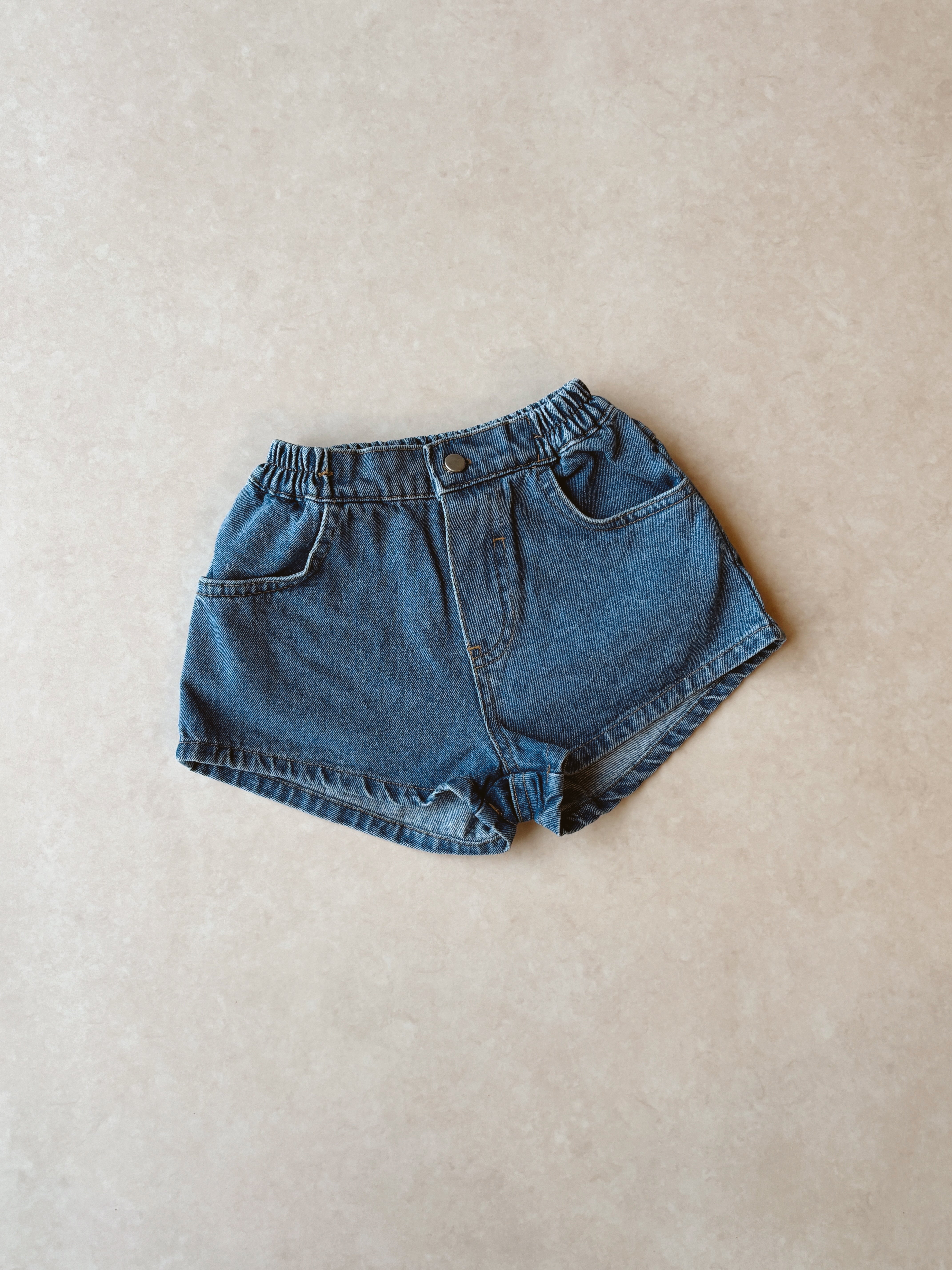 Heart short - Denim