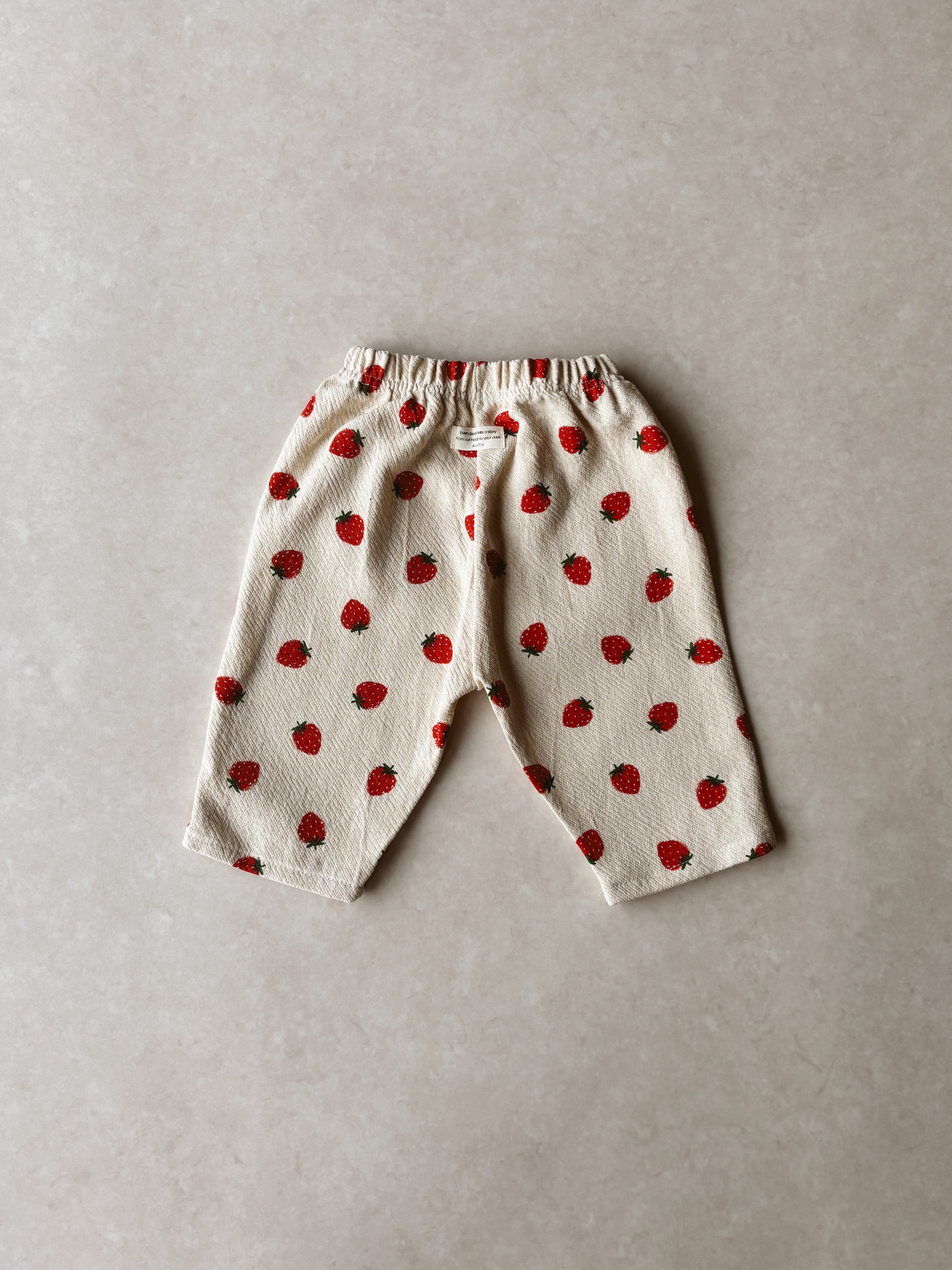 Strawberry chino pants