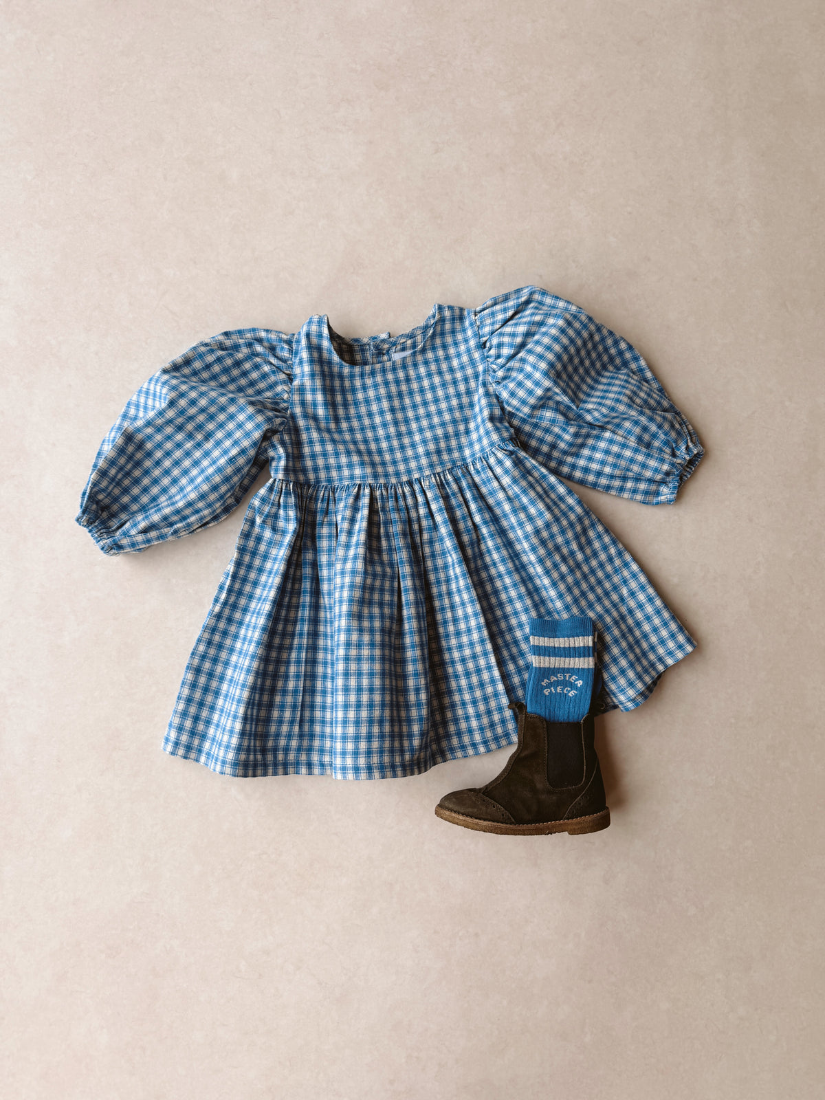 Flanel Check dress