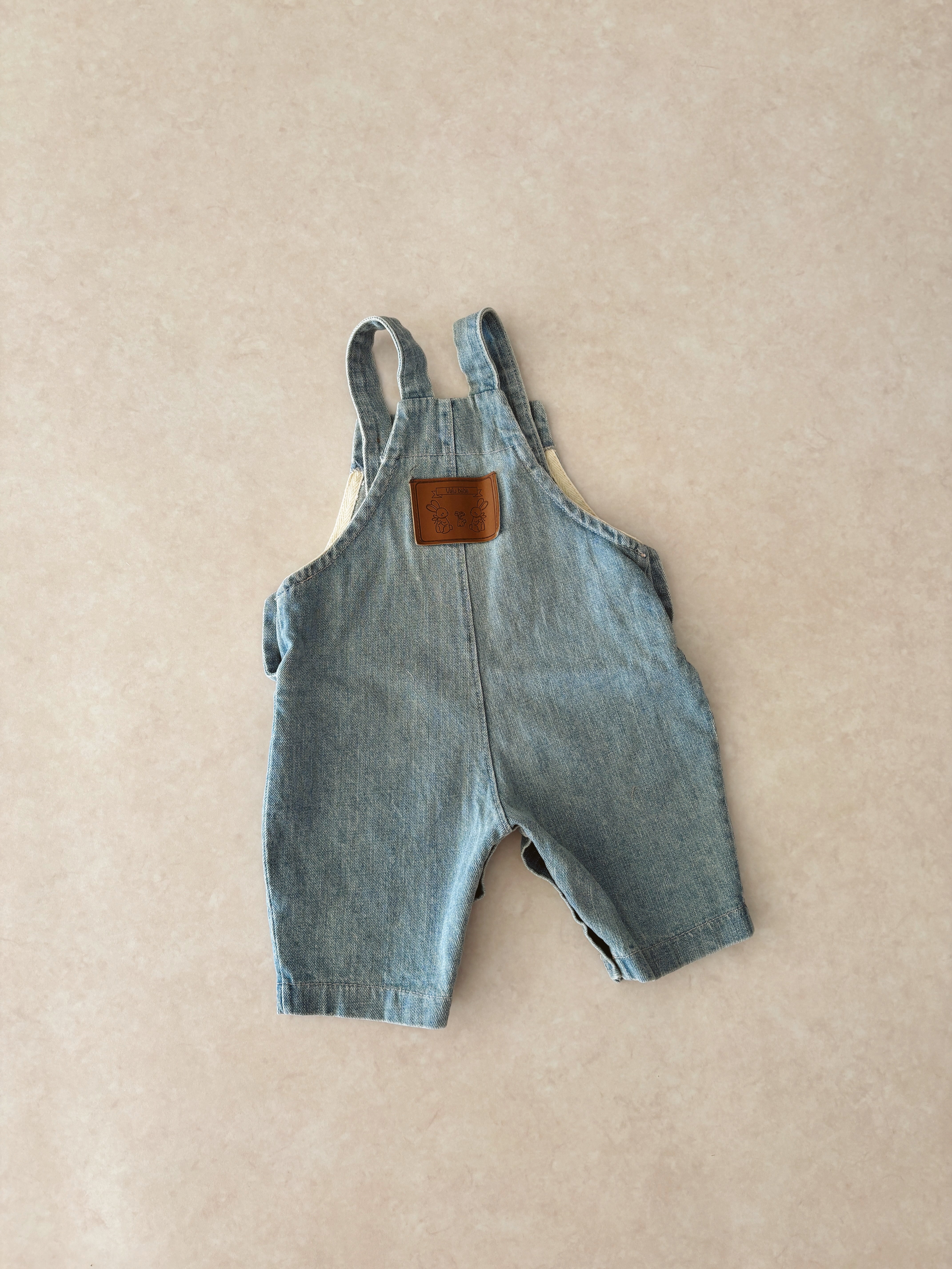 Denim overalls