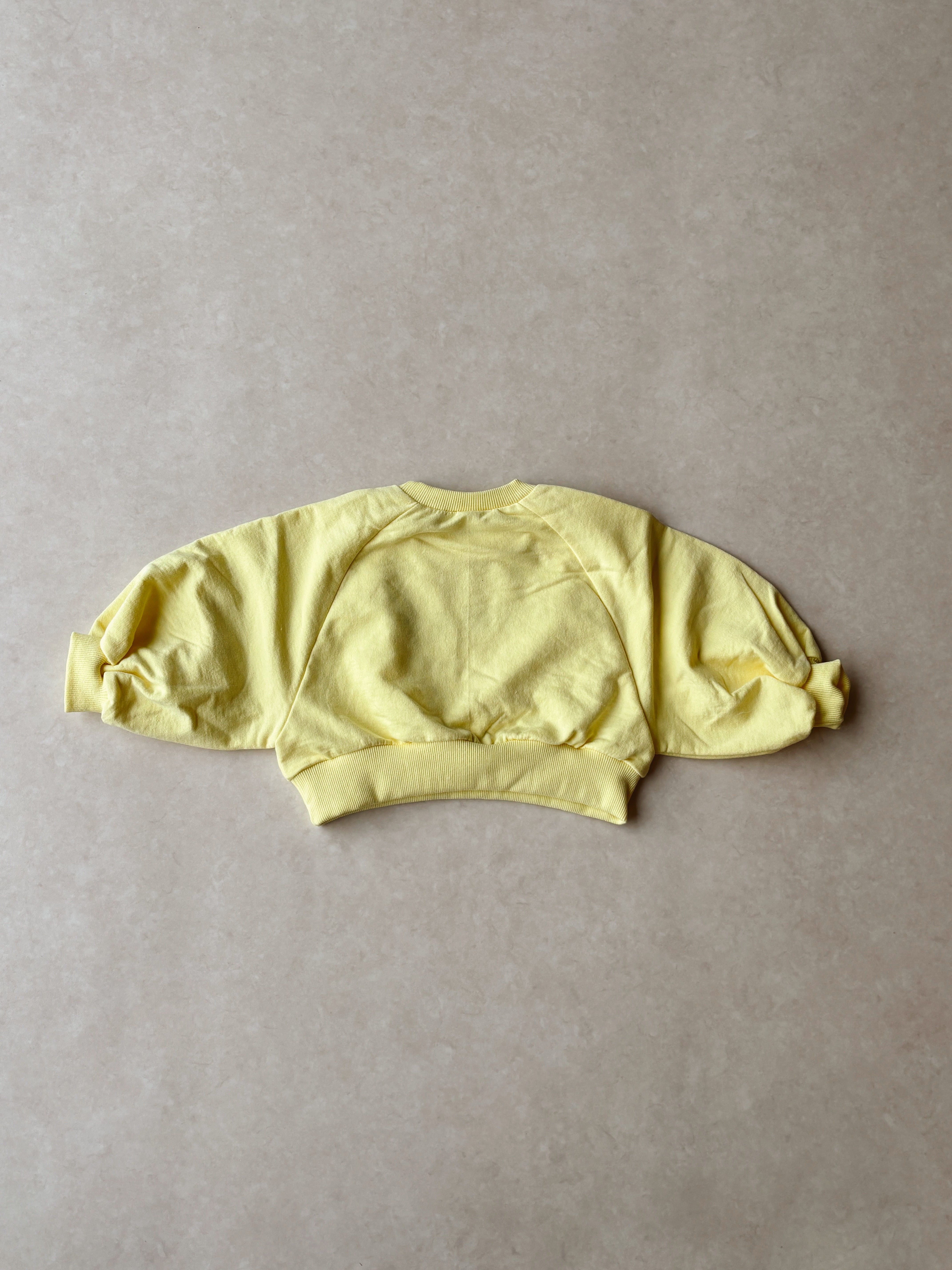 Heart Sweatshirt - Yellow