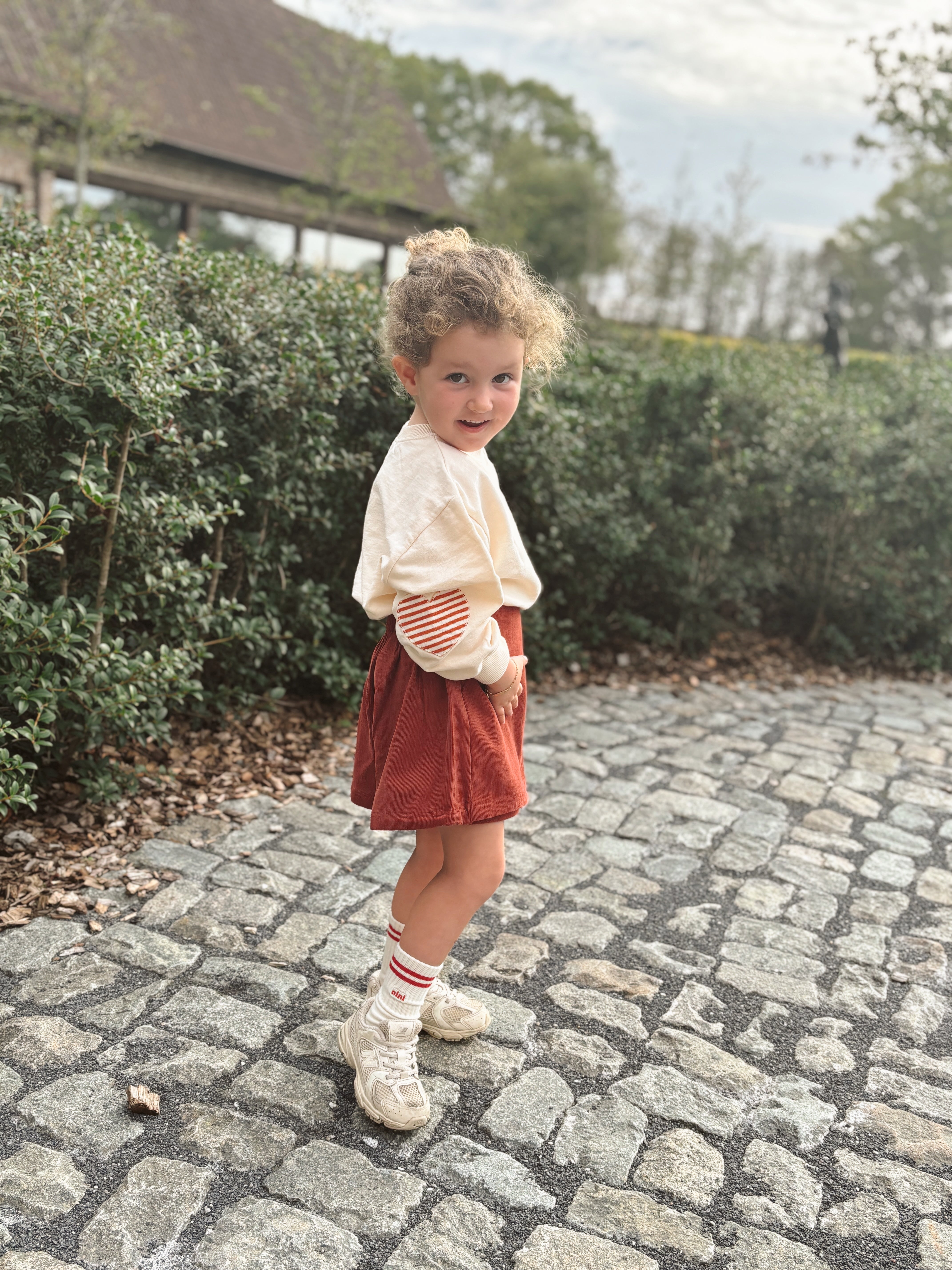 Heart Sleeve Sweatshirt