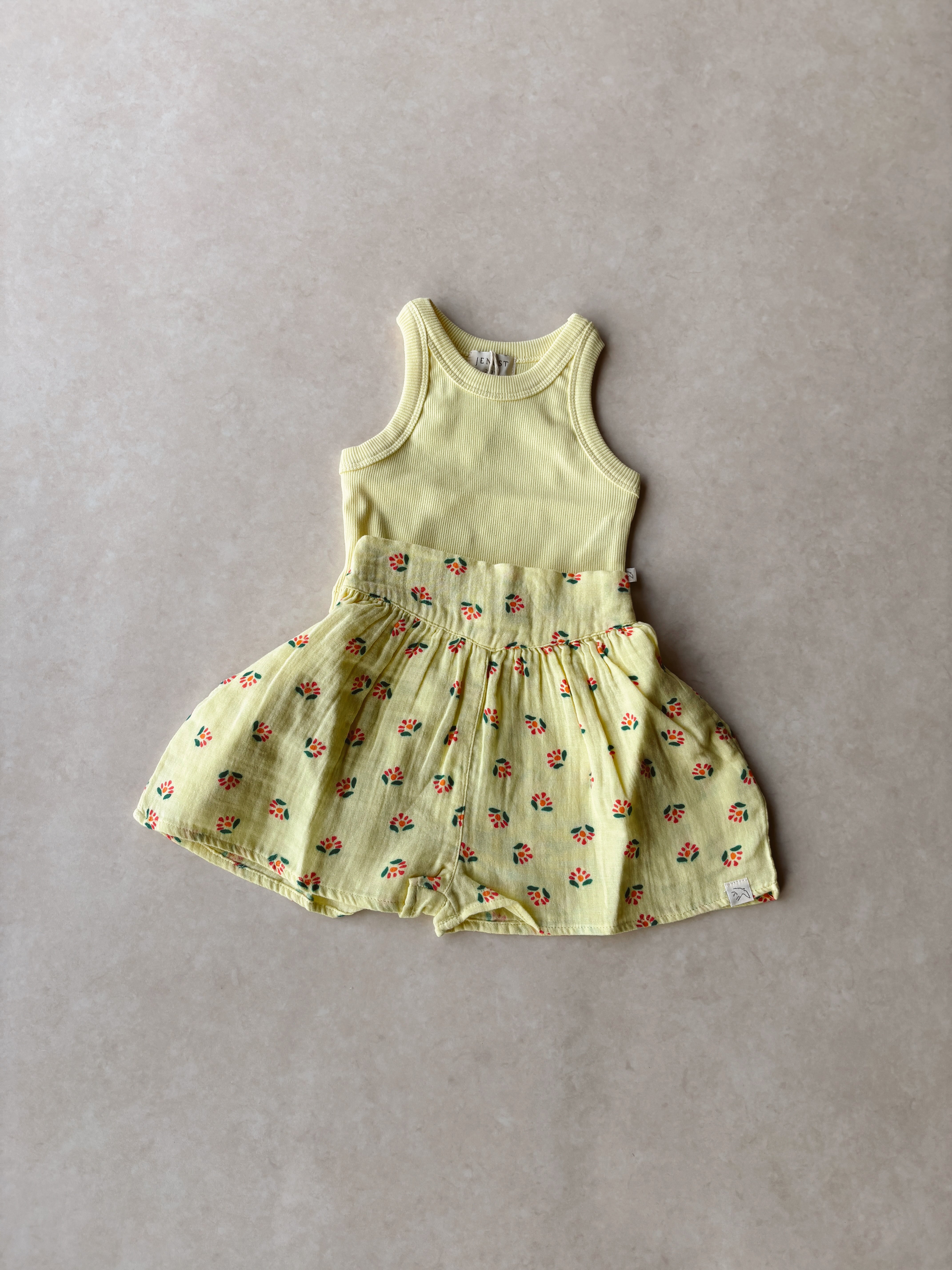 Bonnie top Sofy Yellow - Jenest