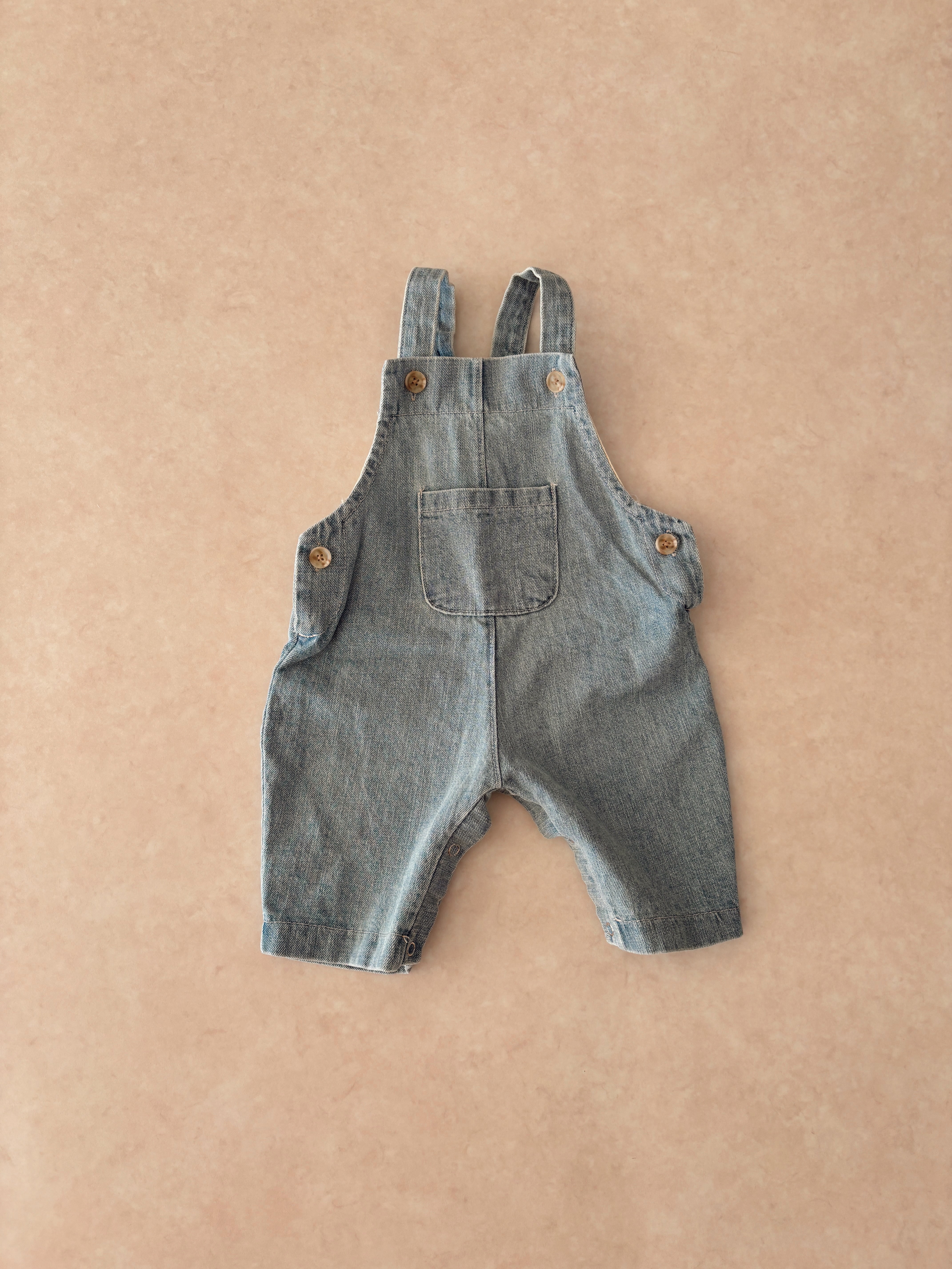 Denim overalls