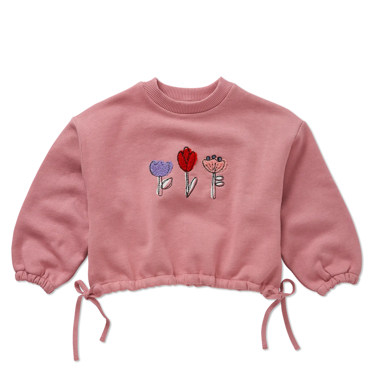Boxy sweatshirt bows - Sproet & Sprout