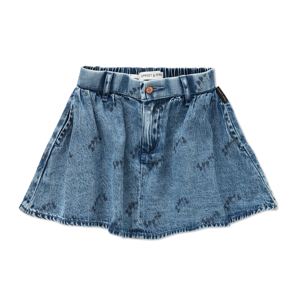 Blue denim skirt - Sproet & Sprout
