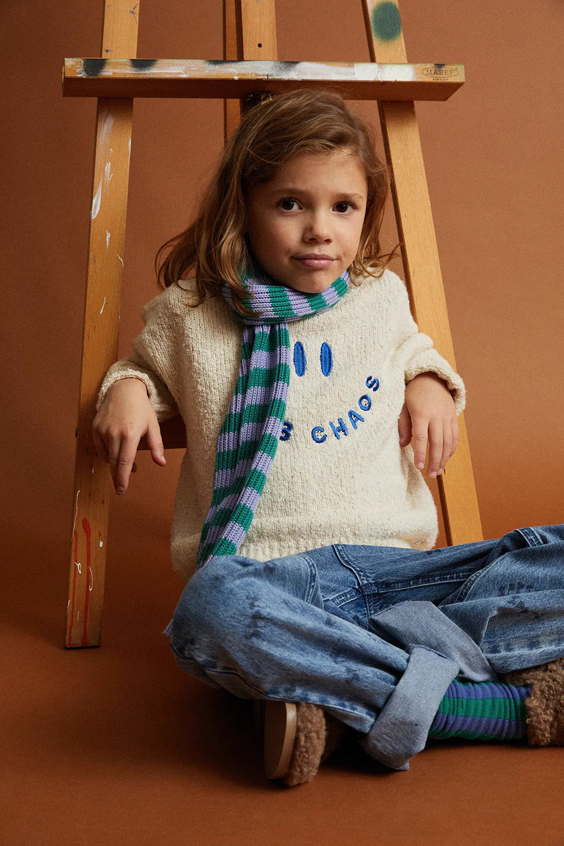 Sweater boucle Club Chaos - Sproet & Sprout